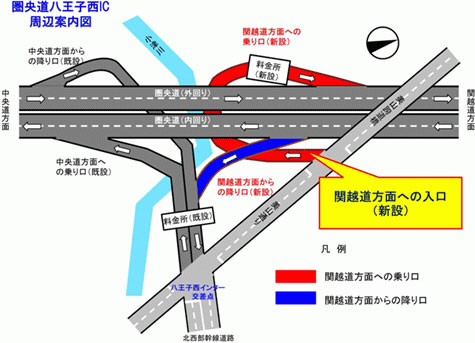 GMG八王子ゴルフ場　地図